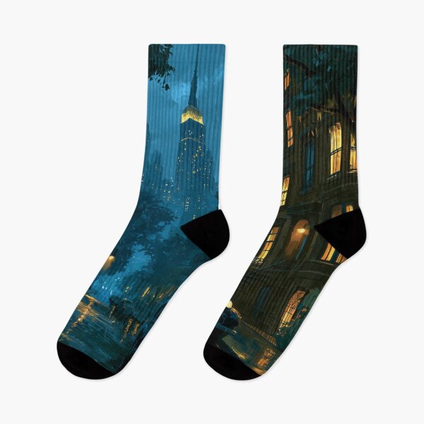 Item preview, Rainy New York Street At Night designed and sold by Rtymer.