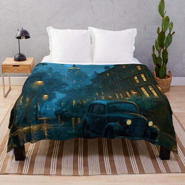 Item preview, Rainy New York Street At Night designed and sold by Rtymer.
