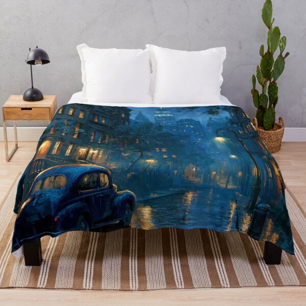 Item preview, Rainy New York Street At Night designed and sold by Rtymer.