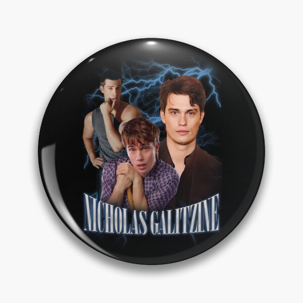 Item preview, Nicholas Galitzine Retro Vintage Fan Art Collage Shirt designed and sold by 2000sbabyangel.