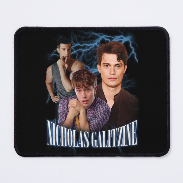 Item preview, Nicholas Galitzine Retro Vintage Fan Art Collage Shirt designed and sold by 2000sbabyangel.