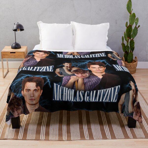 Item preview, Nicholas Galitzine Retro Vintage Fan Art Collage Shirt designed and sold by 2000sbabyangel.