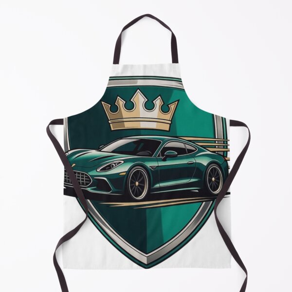 Item preview, British Racing Green Supercar Royal Crown Shield Emblem designed and sold by Nexus Space.
