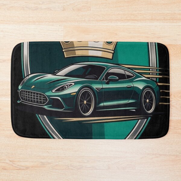 Item preview, British Racing Green Supercar Royal Crown Shield Emblem designed and sold by Nexus Space.