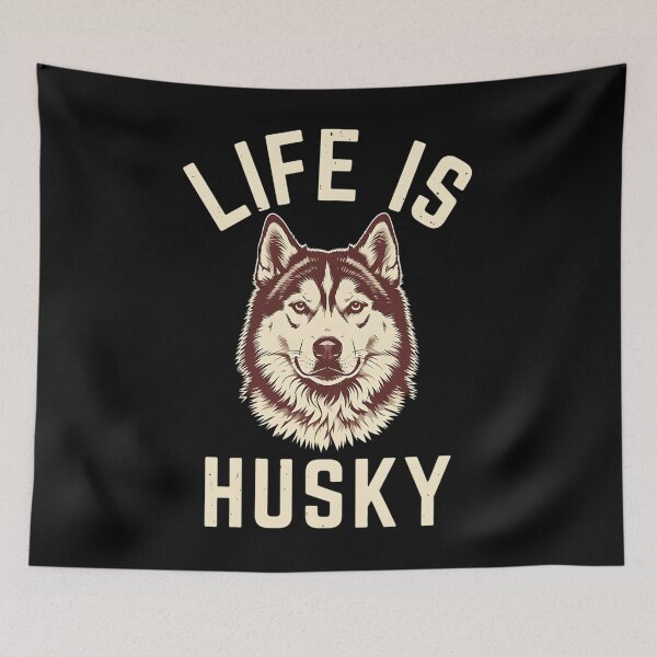 Item preview, Life Is Better With A Husky Dog Lover Gift designed and sold by LASTIQUE-dd.