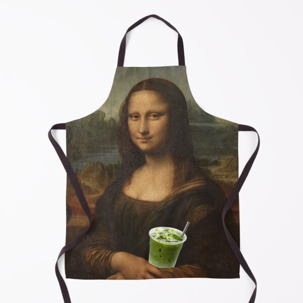 Item preview, Matcha Mona Lisa Funny designed and sold by Doozie designs.