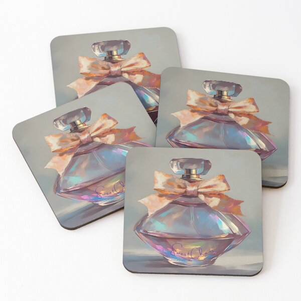 Item preview, Sweet Chaos Amber Perfume Bottle – Iridescent Glass Art designed and sold by Sweetchaos73.
