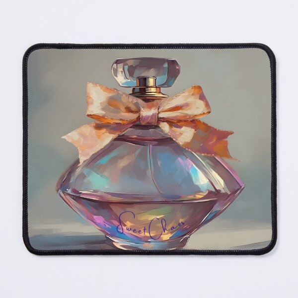 Item preview, Sweet Chaos Amber Perfume Bottle – Iridescent Glass Art designed and sold by Sweetchaos73.