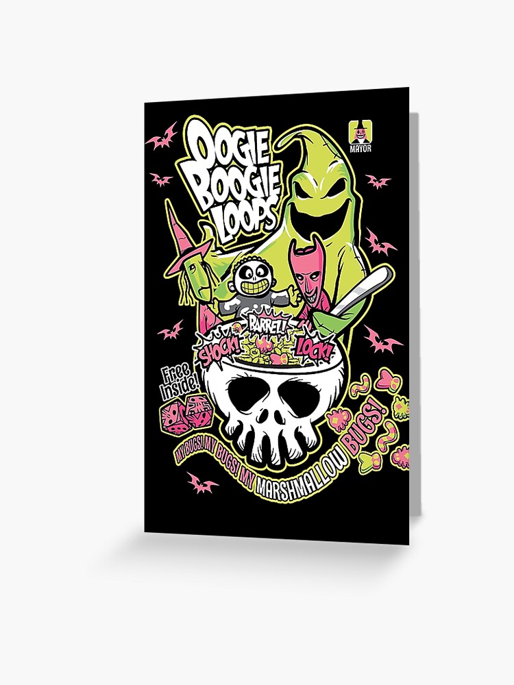 Oogie Boogie Postcard for Sale by blacksnowcomics