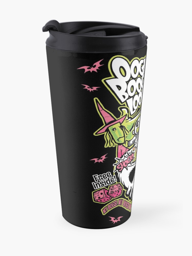 Alternate view of Oogie Boogie Loops Travel Coffee Mug