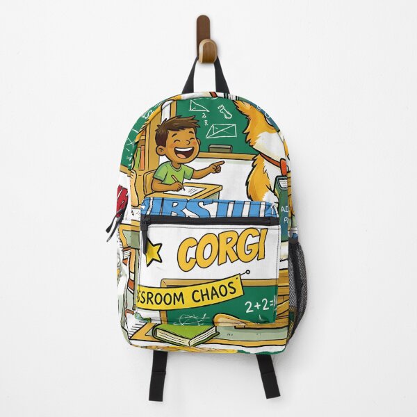 Item preview, Funny Corgi Substitute Teacher Day 1 Shirt, Classroom Chaos Corgi Back to School Tee, Unique Corgi School Gift for Dog Lovers and Teachers designed and sold by Wearable Canvas...