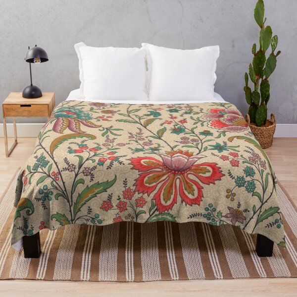 Item preview, Earthy greens and leaf motif Print Nature designed and sold by BlueLineLAX.