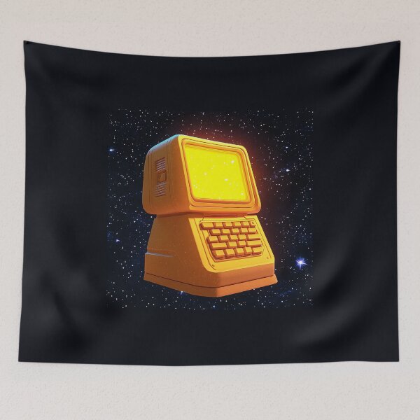 Artikelvorschau, 3D-Rendering eines Retro-Computerterminals von Glowi Digital entworfen und verkauft von Checho30.