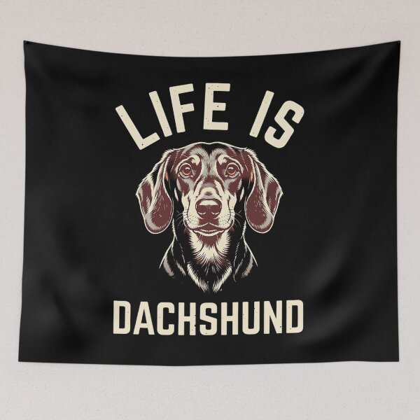 Item preview, Life Is Better With A Dachshund Dog Lover Gift designed and sold by LASTIQUE-dd.