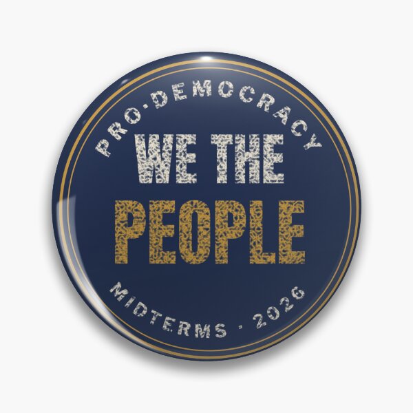 Item preview, We the People - Pro-Democracy Constitution Voter Seal 2026 designed and sold by john00ivy.