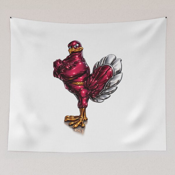 Item preview, Virginia Tech Hokies Chrome Logo designed and sold by JC's Cards & More.