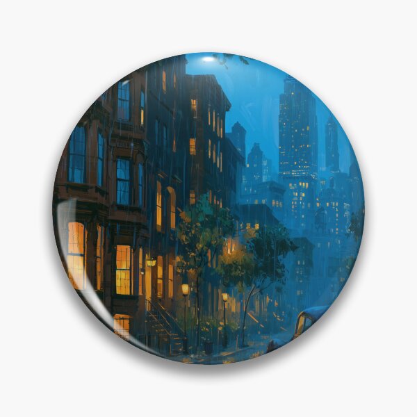 Item preview, Rainy New York Street At Night designed and sold by Rtymer.