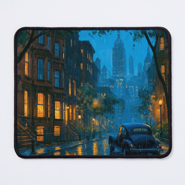 Item preview, Rainy New York Street At Night designed and sold by Rtymer.