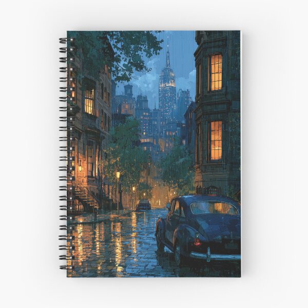 Item preview, Rainy New York Street At Night designed and sold by Rtymer.