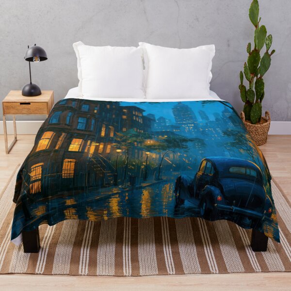 Item preview, Rainy New York Street At Night designed and sold by Rtymer.