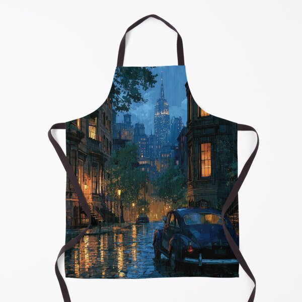 Item preview, Rainy New York Street At Night designed and sold by Rtymer.