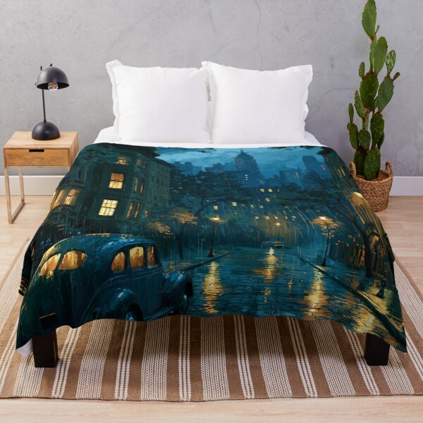 Item preview, Rainy New York Street At Night designed and sold by Rtymer.