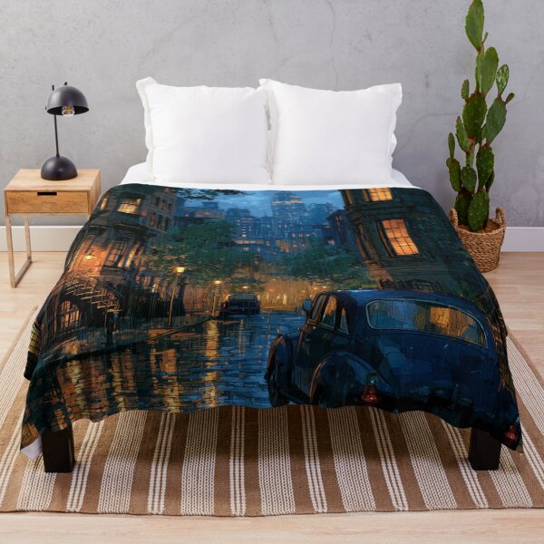 Item preview, Rainy New York Street At Night designed and sold by Rtymer.
