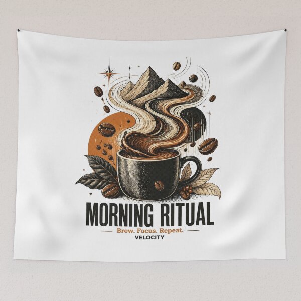 Item preview, MORNING RITUAL | Coffee Lover designed and sold by AtomicThreadCo.