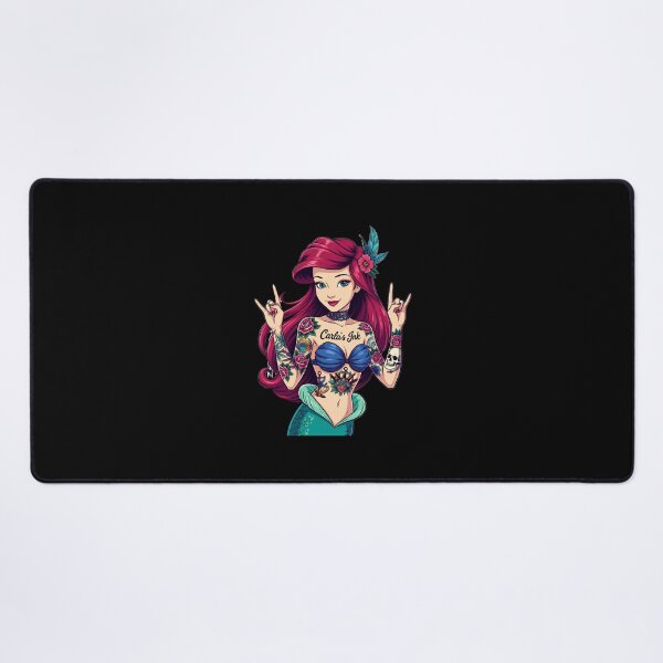 Item preview, Tattooed Ariel designed and sold by TMTD Productions.