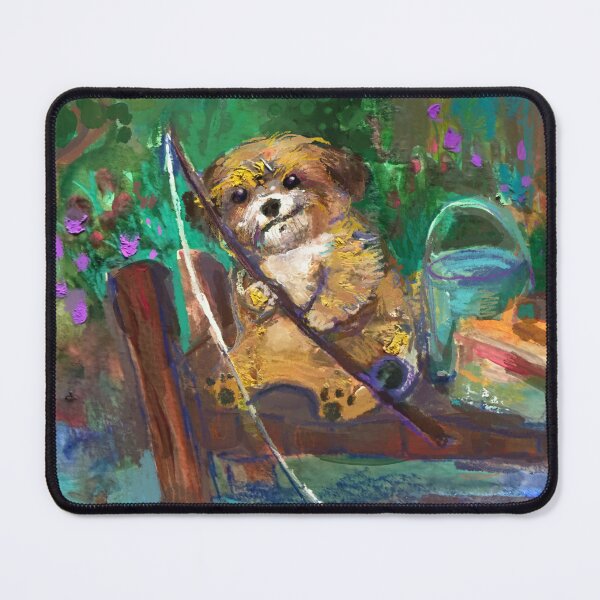 Item preview, puppy finding comfort in distorted memory of himself designed and sold by guilhernunes.