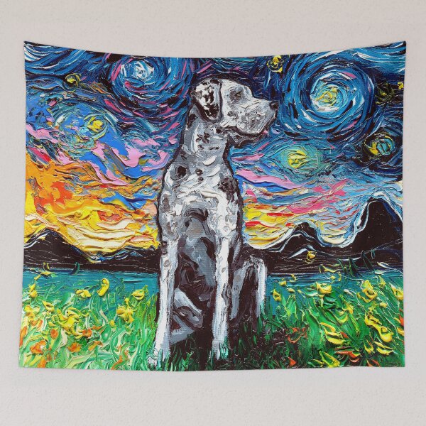 Item preview, Merle Great Dane Night  designed and sold by AjaTrier.