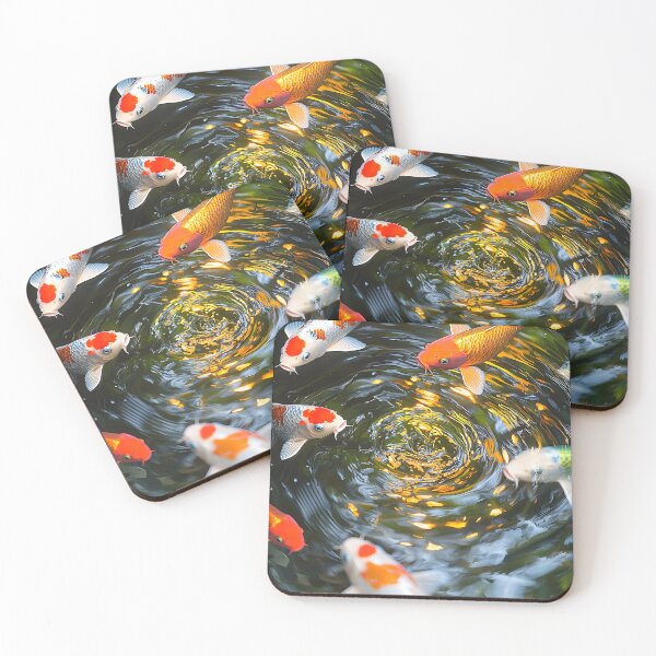 Item preview, 3d Render Of Colorful Koi Fish Flowing Digital designed and sold by Checho30.