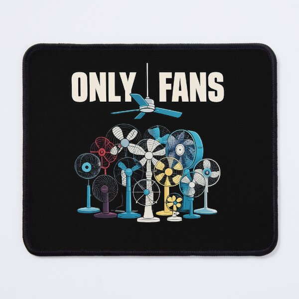 Item preview, Only Fans Ceiling Fan Shirt | Funny Fan Lover Pun Graphic Tee designed and sold by GarnerSupplyCo.