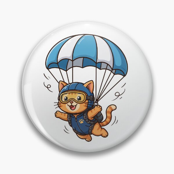 Item preview, Freefalling Feline designed and sold by CatstheticShop1.
