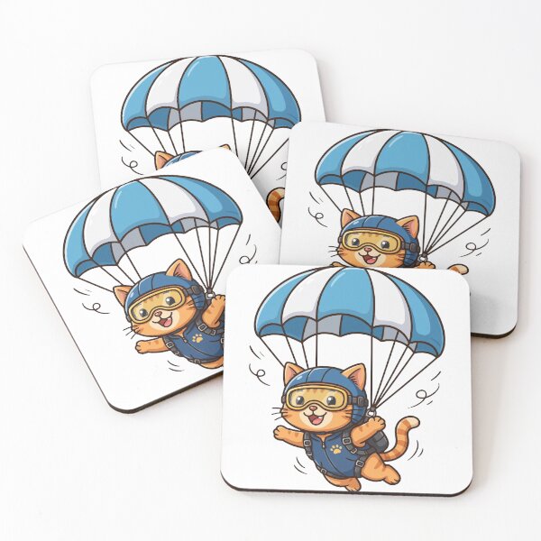 Item preview, Freefalling Feline designed and sold by CatstheticShop1.