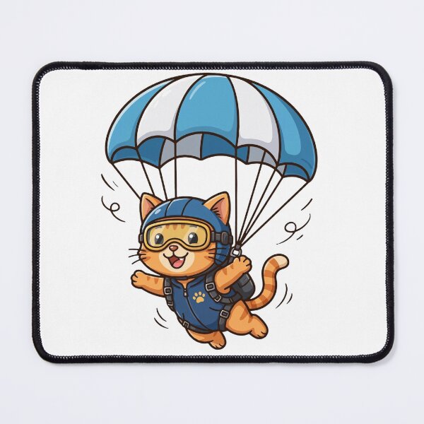 Item preview, Freefalling Feline designed and sold by CatstheticShop1.