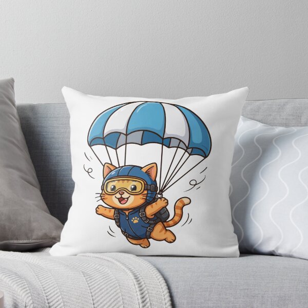 Item preview, Freefalling Feline designed and sold by CatstheticShop1.