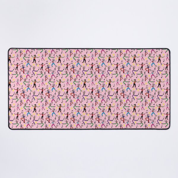 Item preview, Tap Jazz and Modern Dancers on pink background designed and sold by Nana Dancer Designs.