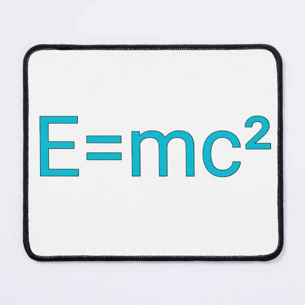 Item preview, Albert Einstein’s famous mass-energy equivalence formula designed and sold by Vikram2001.
