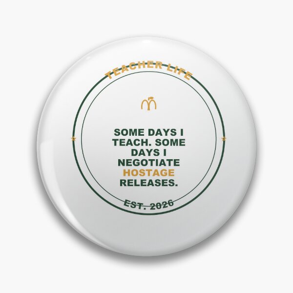 Item preview, Hostage Negotiator - Teacher Gift - Light Edition designed and sold by Harlo.co.