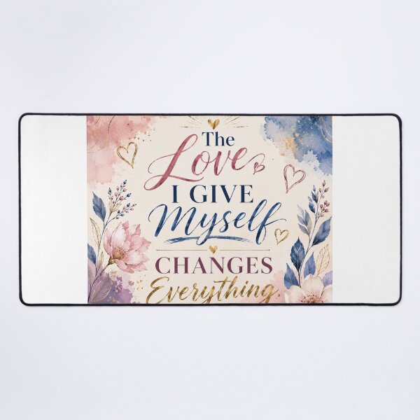 Item preview, The Love I Give Myself Changes Everything designed and sold by Fresh Starts.