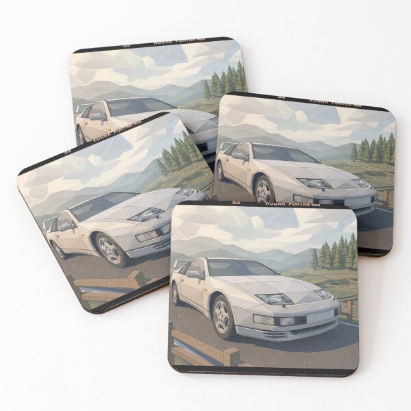 Item preview, Nissan 300ZX Low Poly Road Scene designed and sold by Dimensionality.