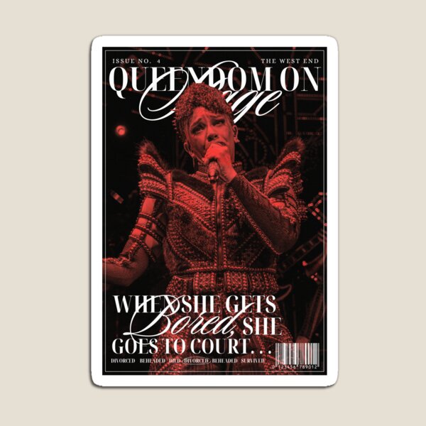 Item preview, QUEENDOM ON STAGE: Cleves (Freya Karlettis) Retro Magazine design designed and sold by Stagey Aesthetics.