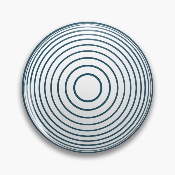 Item preview, CONCENTRIC WHITE CIRCLES 3 - MINIMALIST GEOMETRY designed and sold by CuPensky.