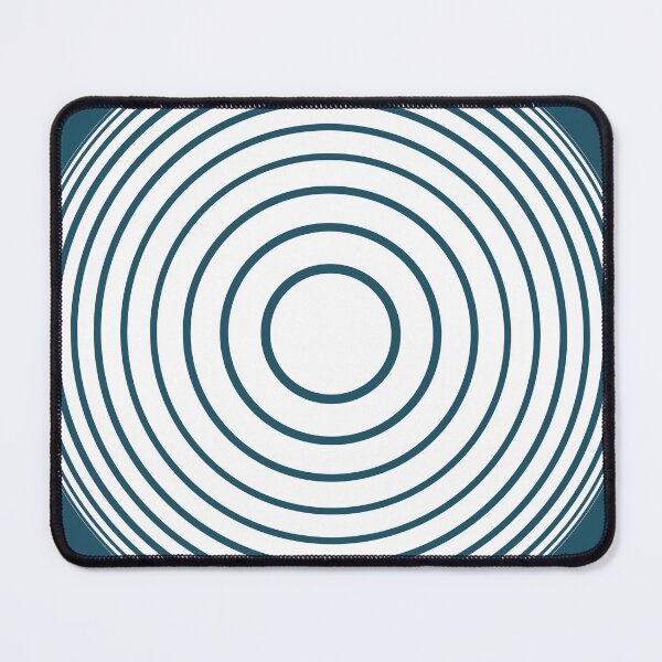 Item preview, CONCENTRIC WHITE CIRCLES 3 - MINIMALIST GEOMETRY designed and sold by CuPensky.