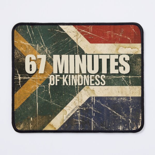 Item preview, 67 Minutes Of Kindness Humanitarian Volunteer Activism Shirt designed and sold by The Fine Print by BassAddict.