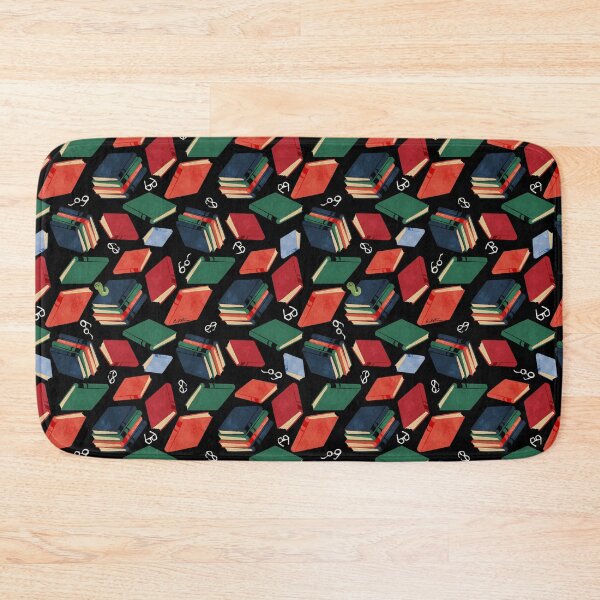 Item preview, Colorful Books & Reading Glasses Seamless Print designed and sold by studioaudrea.