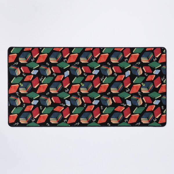 Item preview, Colorful Books & Reading Glasses Seamless Print designed and sold by studioaudrea.
