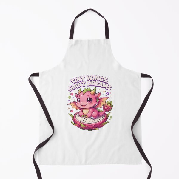 Item preview, Tiny Wings Giant Dreams Kawaii Dragon Fruit Dragon T-Shirt – Cute Fantasy Dragon Gift for Dragon Lovers, Gamers & Cozy Girls designed and sold by GemBob Creations.
