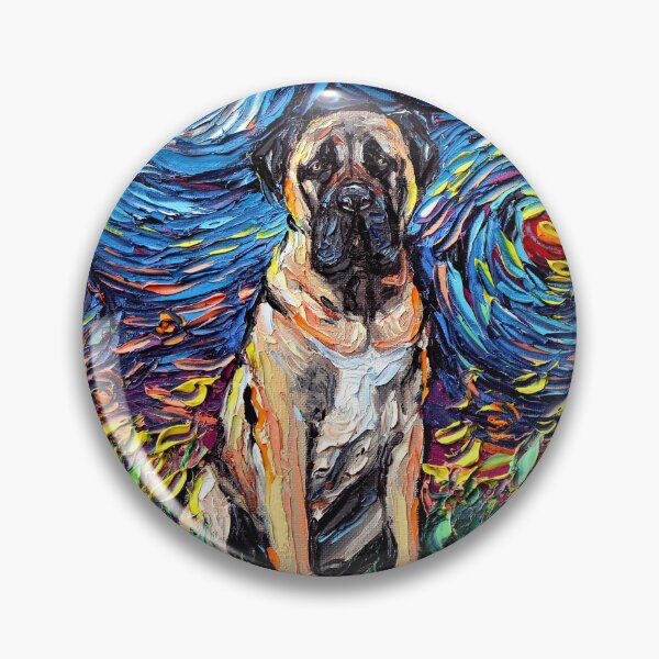 Item preview, Mastiff Night designed and sold by AjaTrier.